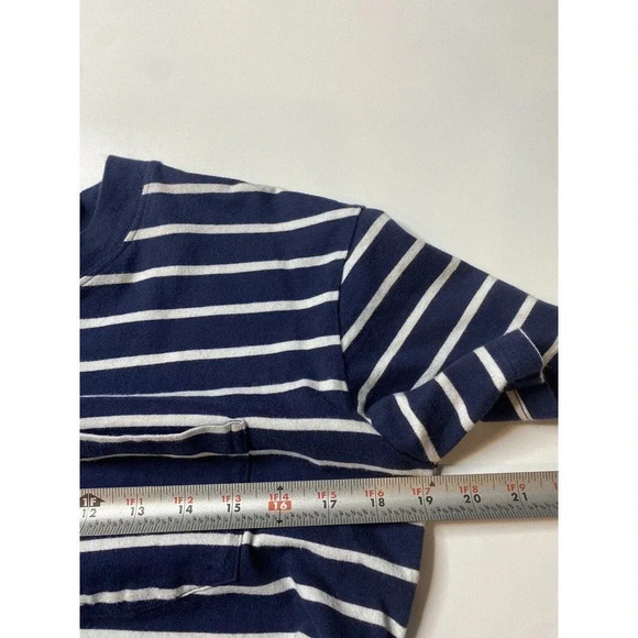 Madewell Blue Tina Striped T-Shirt Dress Sz S Small Nautical Summer Style M2241 - Picture 5 of 6